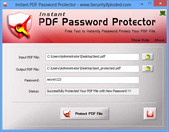 PDF Password Protector