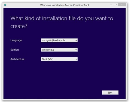  Windows Installation Media Creation Tool